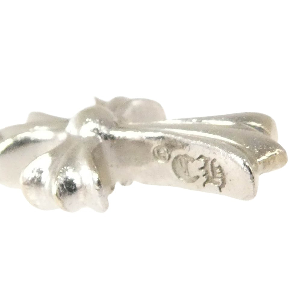 CHROME HEARTS クロムハーツ（原本有） 18KWG CRS BBYFAT P/DIA ベイビーファットクロス PAVE ダイヤ ペンダントトップ シルバー系【中古】