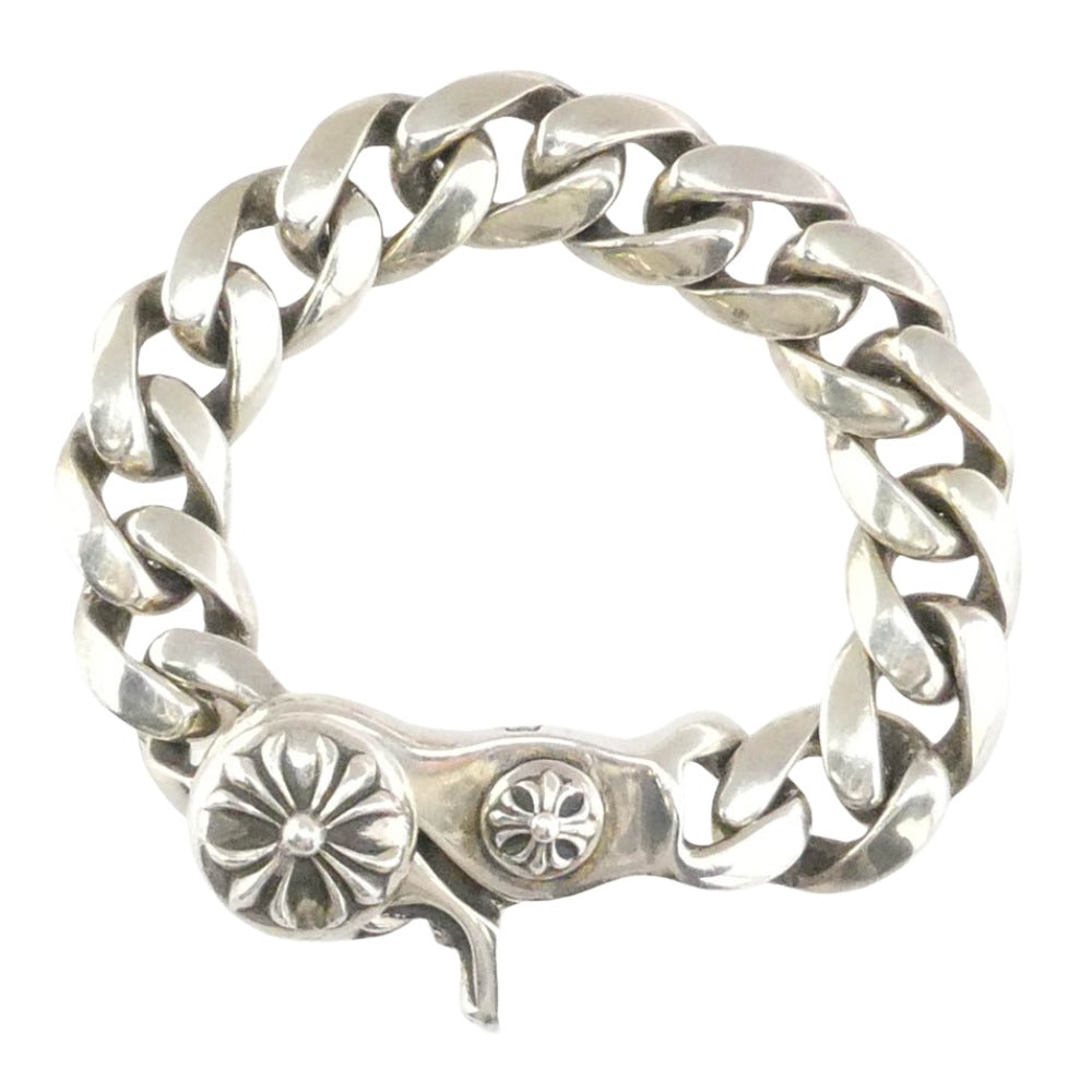 CHROME HEARTS クロムハーツ（原本無） 13LINK CLSC CHN LNK クラシックリンク クリップ ブレスレット 13リンク シルバー系【中古】