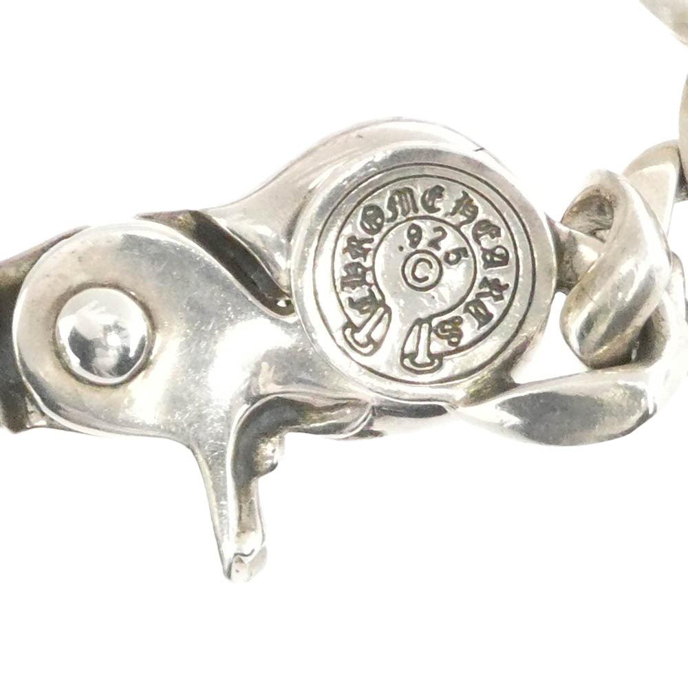 CHROME HEARTS クロムハーツ（原本無） 13LINK CLSC CHN LNK クラシックリンク クリップ ブレスレット 13リンク シルバー系【中古】