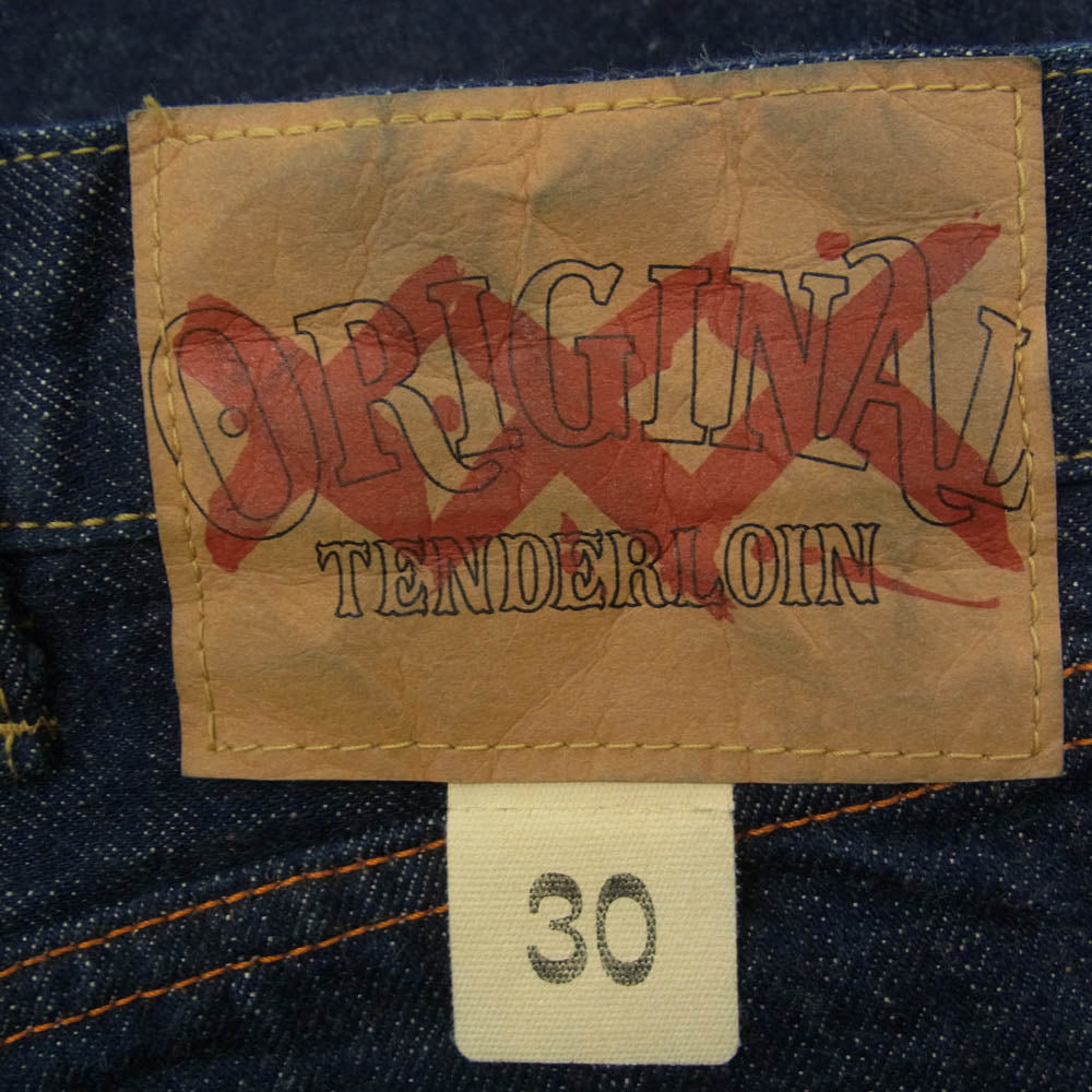 テンダーロイン　デニムパンツ　タイプF TENDERLOIN テンダーロイン XXX DENIM PNT ボタンフライ ジーンズ
