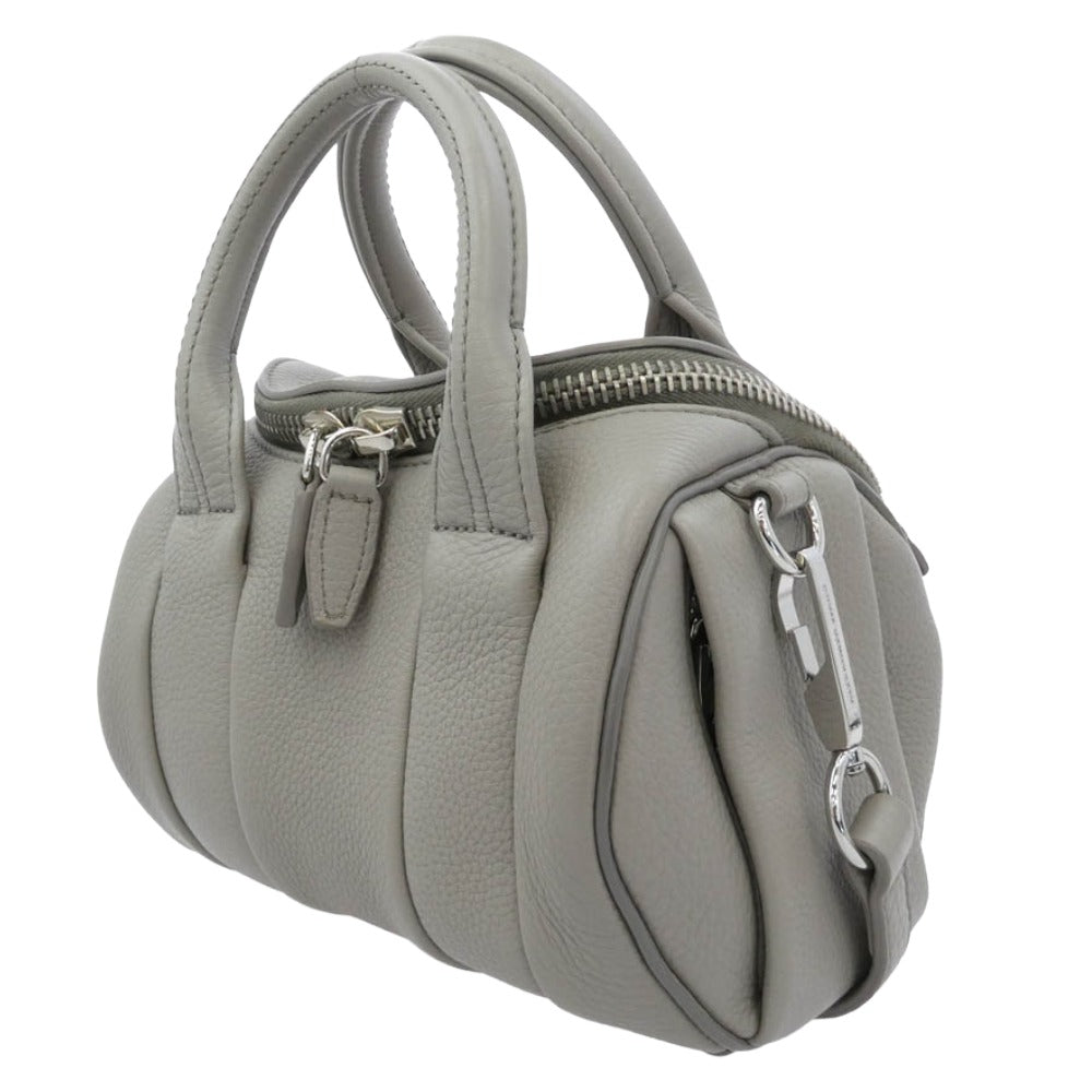 Alexander Wang アレキサンダーワン pebbled Lambskin bag 2WAY ラムスキン ショルダー バッグ グレー系【中古】