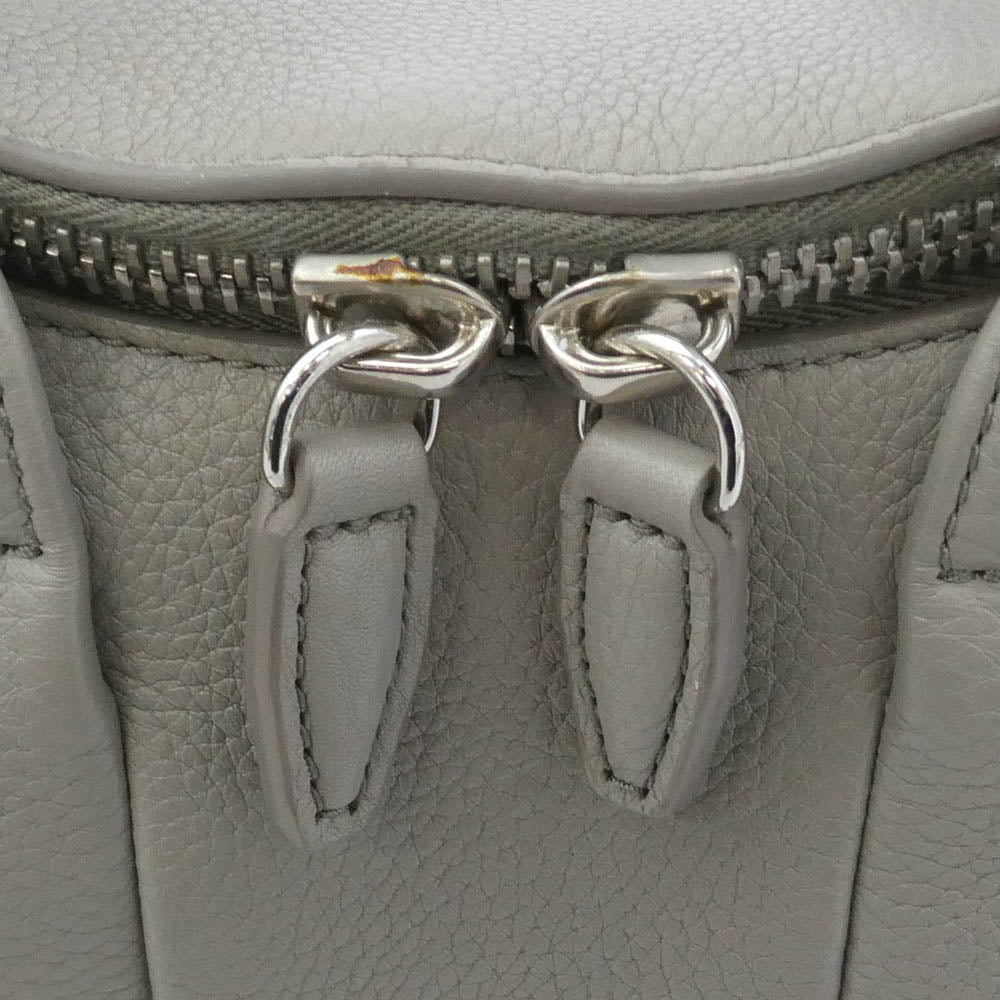 Alexander Wang アレキサンダーワン pebbled Lambskin bag 2WAY ラムスキン ショルダー バッグ グレー系【中古】