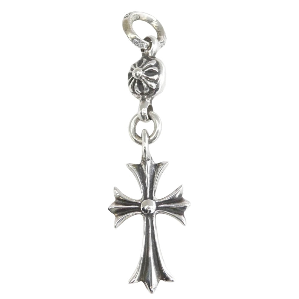 CHROME HEARTS クロムハーツ（原本無） 1B TNY CH CRS 1ボール タイニー CHクロス チャーム ペンダントトップ シルバー系【中古】