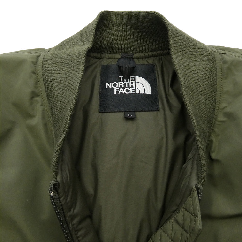 THE NORTH FACE ノースフェイス NY82452 Insulation Bomber Jacket インサレーションボンバージャケット ニュートープ カーキ系 L【極上美品】【中古】