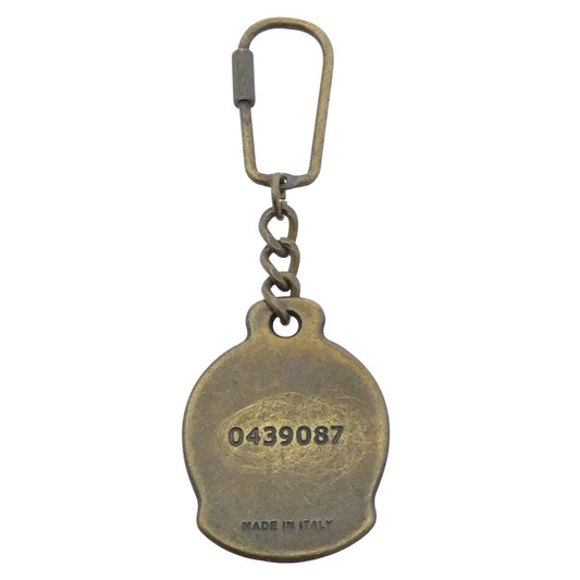 RRL ダブルアールエル イタリア製 ナンバリング キーリング キーホルダー ゴールド系【美品】【中古】