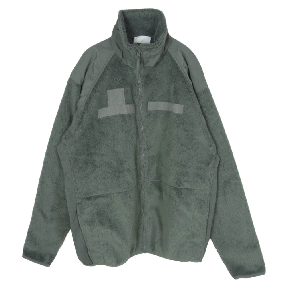 米軍 8415-01-546-7444 ECWCS LEVEL3 GEN3 COLD WEATHER FLEECE JACKET レベル3 コールドウェザー フリース ジャケット カーキ系 M【中古】