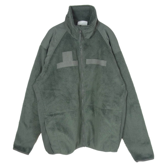 米軍 8415-01-546-7444 ECWCS LEVEL3 GEN3 COLD WEATHER FLEECE JACKET レベル3 コールドウェザー フリース ジャケット カーキ系 M【中古】