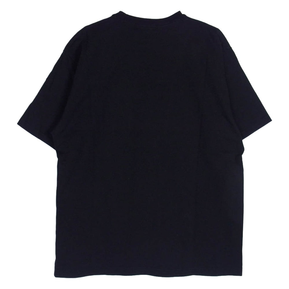 GOD SELECTION XXX ゴッドセレクション 23AW GX-A23-ST-16 T-SHIRT フォト ロゴプリント Tシャツ 半袖カットソー ブラック系 L【中古】