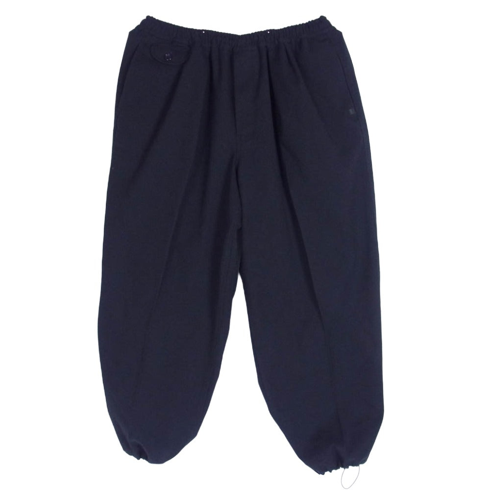 DAIWA PIER39 ダイワピア BP-34022W TECH WIDE EASY 2P TROUSERS FLANNEL テック ワイド イージー トラウザーズ フランネル パンツ ブラック系 S【中古】