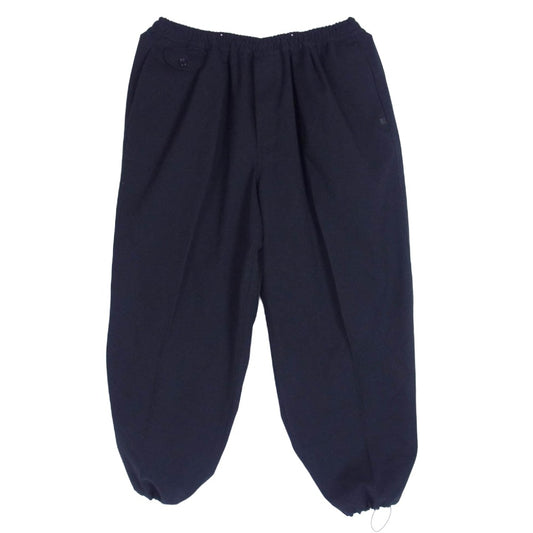 DAIWA PIER39 ダイワピア BP-34022W TECH WIDE EASY 2P TROUSERS FLANNEL テック ワイド イージー トラウザーズ フランネル パンツ ブラック系 S【中古】