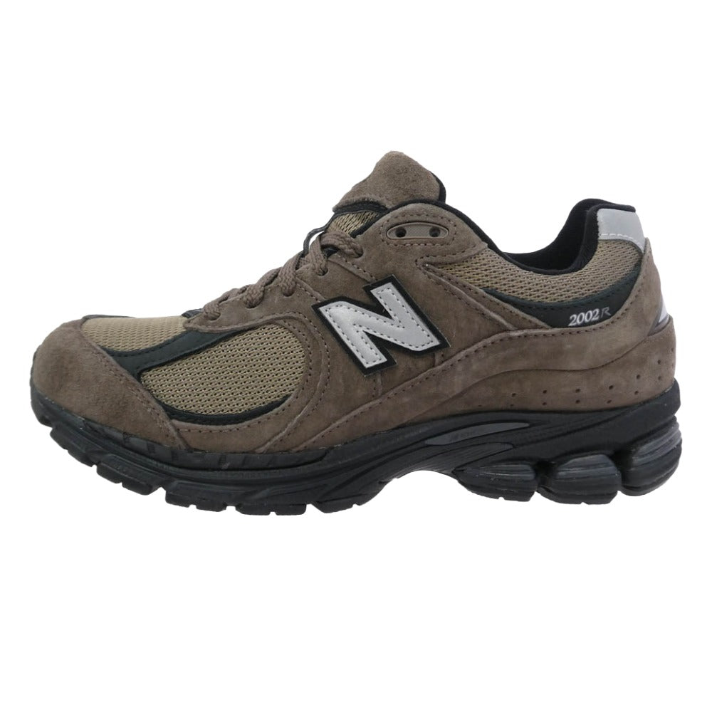 NEW BALANCE ニューバランス U2002RAB 2002R Dark Mushroom Black Mushroom ABZORB ソール スエード メッシュ スニーカー ブラウン系 ブラック系 シルバー系 26.5cm【極上美品】【中古】