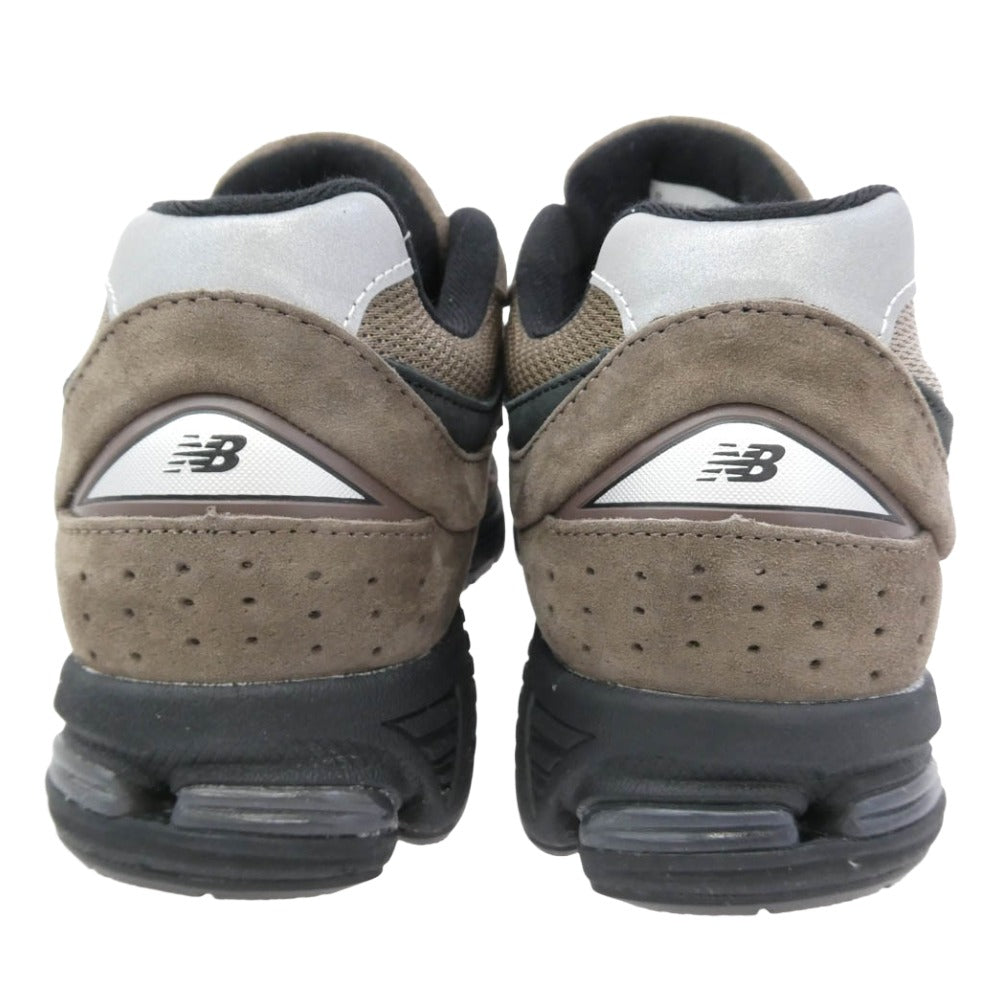 NEW BALANCE ニューバランス U2002RAB 2002R Dark Mushroom Black Mushroom ABZORB ソール スエード メッシュ スニーカー ブラウン系 ブラック系 シルバー系 26.5cm【極上美品】【中古】