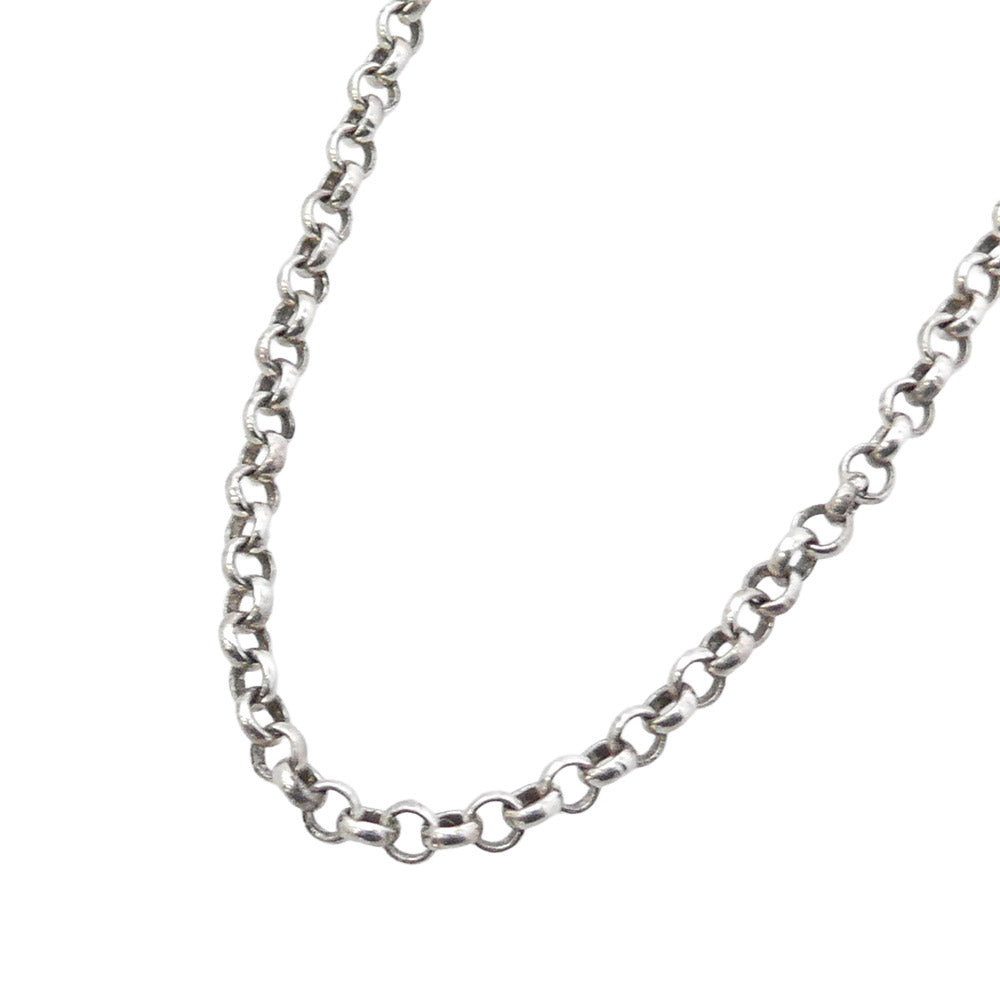 CHROME HEARTS クロムハーツ（原本無） 18inch NECKCHAIN R18 ロールチェーン ネックレス 18インチ シルバー系【中古】