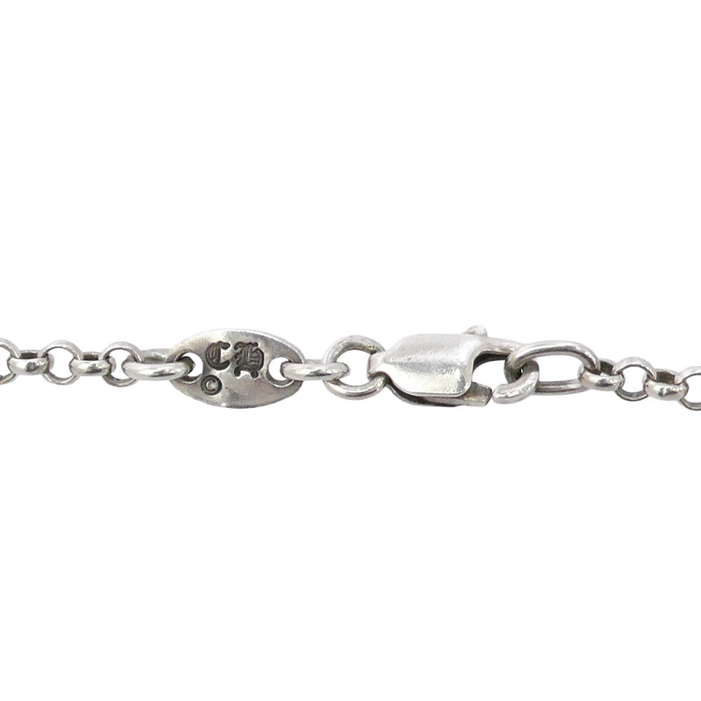 CHROME HEARTS クロムハーツ（原本無） 18inch NECKCHAIN R18 ロールチェーン ネックレス 18インチ シルバー系【中古】