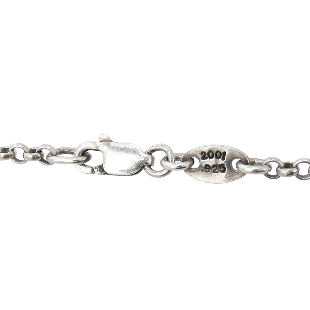 CHROME HEARTS クロムハーツ（原本無） 18inch NECKCHAIN R18 ロールチェーン ネックレス 18インチ シルバー系【中古】