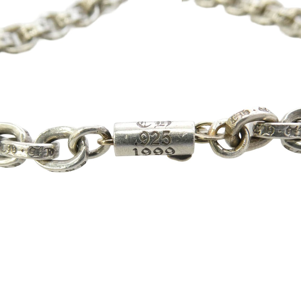 CHROME HEARTS クロムハーツ（原本無） 20inch PAPER CHAIN R20 ペーパーチェーン ネックレス 20インチ シルバー系【中古】