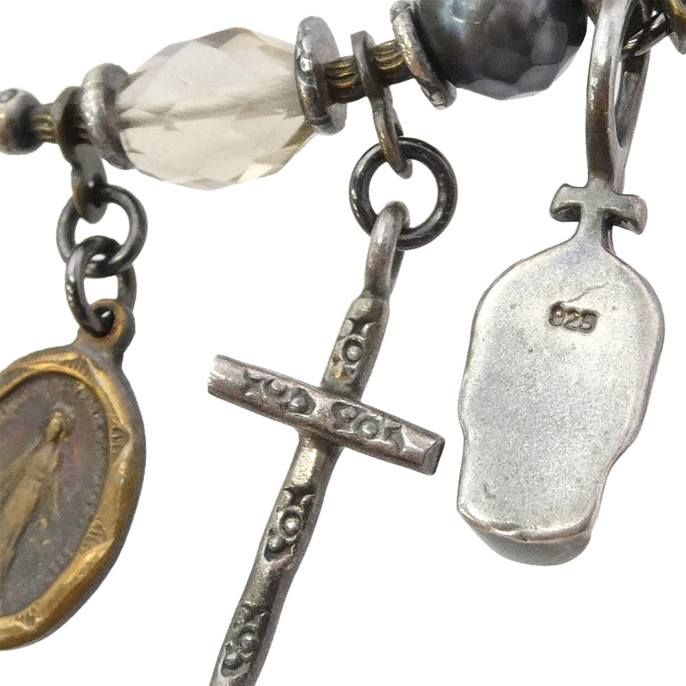 gunda ガンダ ORATIO NECKLACE オラティオ ネックレス シルバー系 ゴールド系【中古】