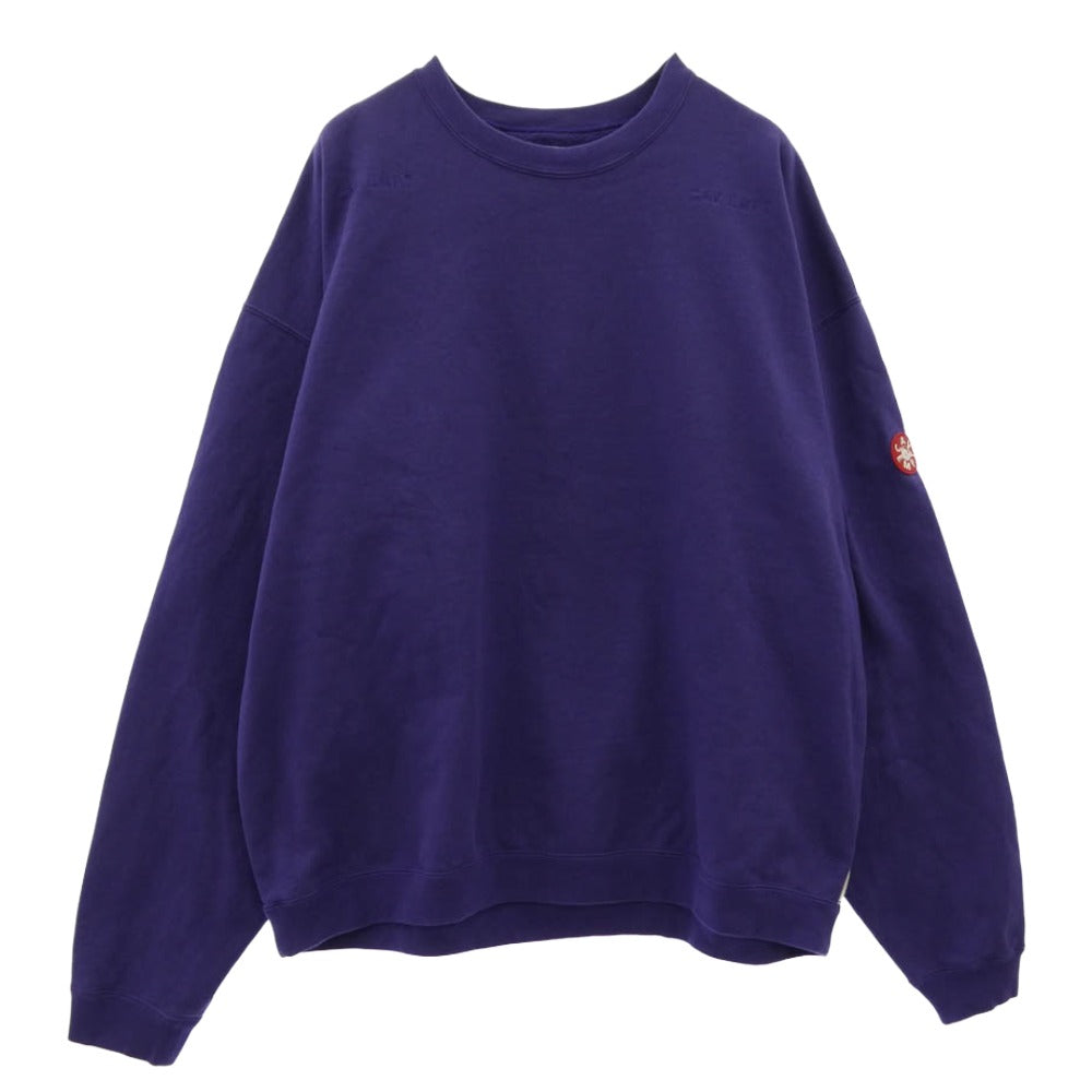 シーイー Solid Loose Crew Neck クルーネック スウェット パープル系 XL【美品】【中古】