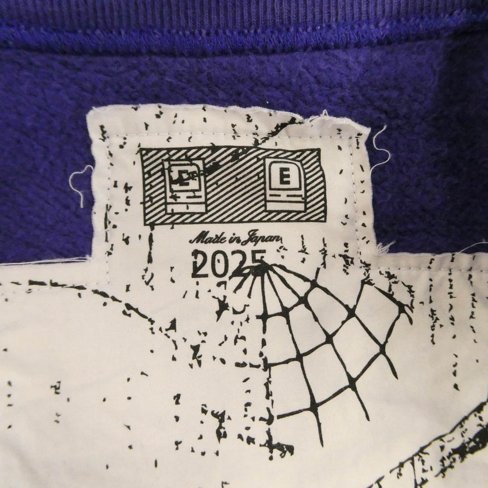 シーイー Solid Loose Crew Neck クルーネック スウェット パープル系 XL【美品】【中古】