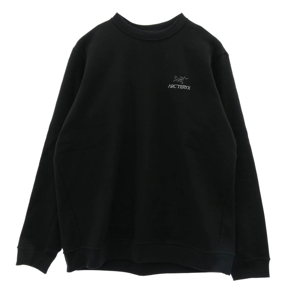 ARC'TERYX アークテリクス X000009787 Emblem Fleece Crew フリース クルーネック プルオーバー ブラック系 L【美品】【中古】
