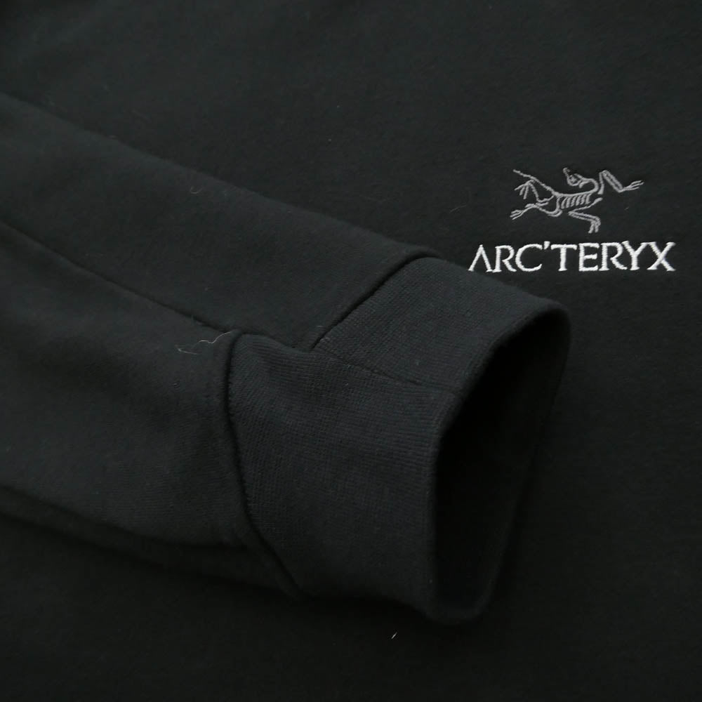 ARC'TERYX アークテリクス X000009787 Emblem Fleece Crew フリース クルーネック プルオーバー ブラック系 L【美品】【中古】