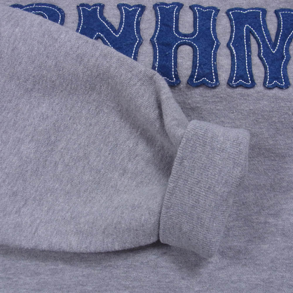 DENHAM デンハム 01-23-02-60-101 DH LOGO CREW ロゴ クルーネック スウェット グレー系 XL【中古】