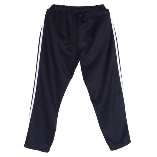 SAINT MICHAEL セントマイケル 24AW sm-ys1-0000-074 TRACK PANTS SAINT ロゴ刺繍 ジップアップ ジャージ トラック パンツ ブラック系 M【中古】