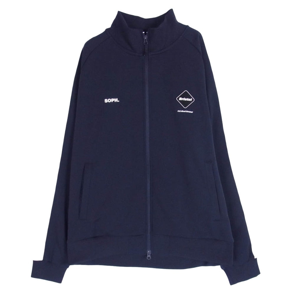 F.C.R.B. エフシーアールビー 25SS FCRB-250060 TRAINING TRACK JACKET トレーニング トラック ジャケット ネイビー系 XL【美品】【中古】