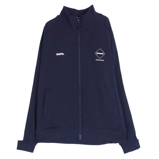 F.C.R.B. エフシーアールビー 25SS FCRB-250060 TRAINING TRACK JACKET トレーニング トラック ジャケット ネイビー系 XL【美品】【中古】