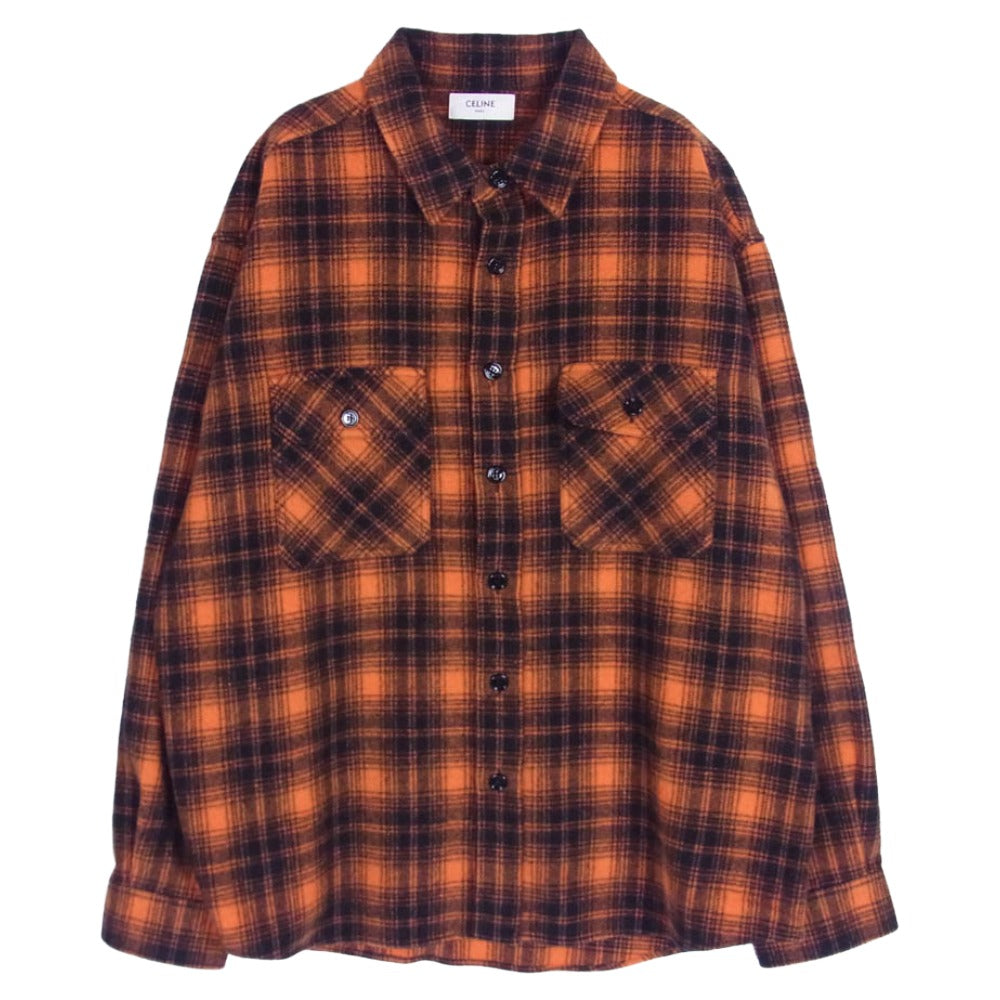 CELINE セリーヌ 2C574954R Trappeur Chemise ルーズランバー ジャック