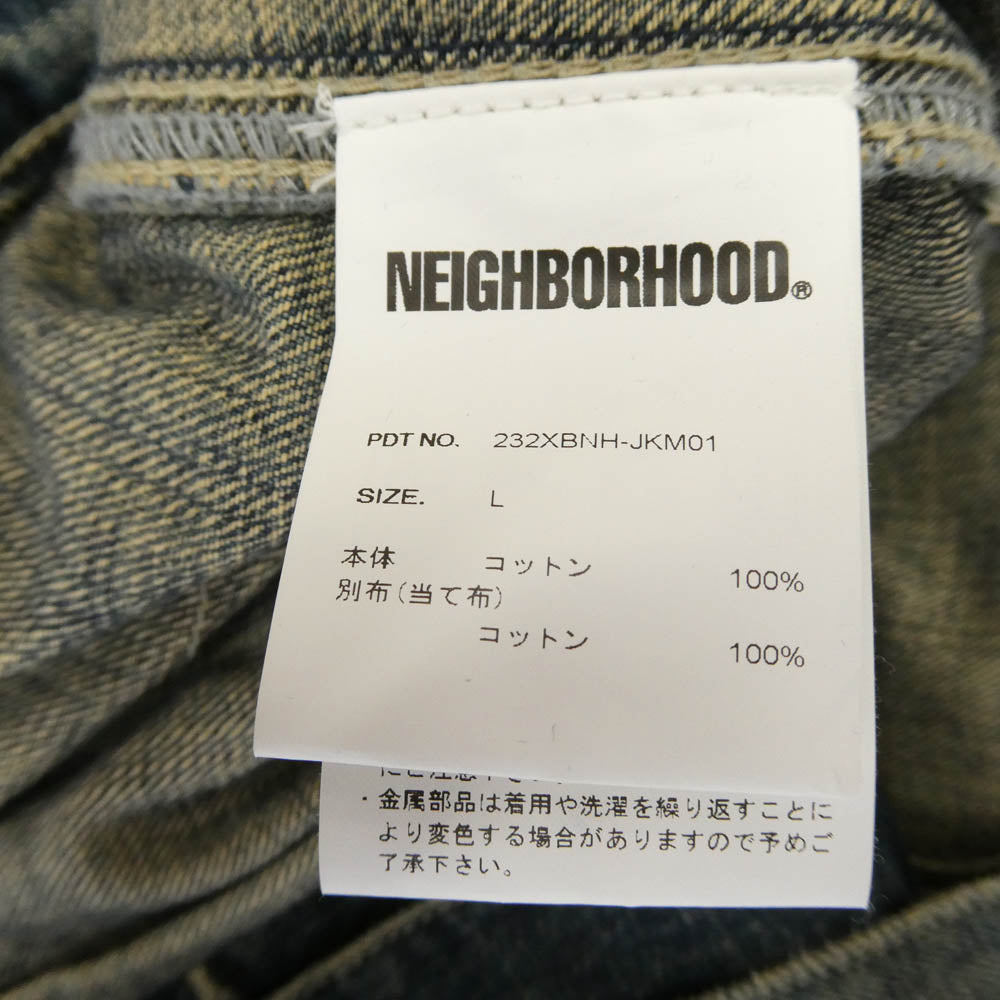 NEIGHBORHOOD ネイバーフッド 23AW 232xbnh-jkm01 SAVAGE DENIM