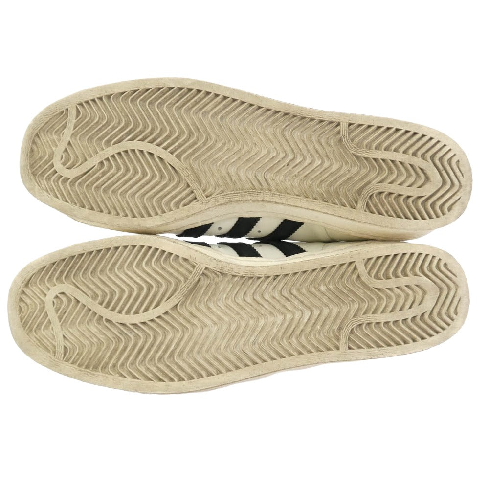 adidas アディダス B25963 SUPER STAR 80s VINTAGE DX スーパースター ヴィンテージデラックス スニーカー ホワイト系 ブラック系 28cm【中古】