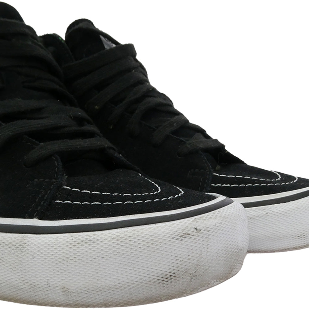 Supreme シュプリーム 18SS × VANS バンズ Skull Pile SK8-Hi スカル パイル スケート ハイカット スニーカー ブラック系 26cm【中古】