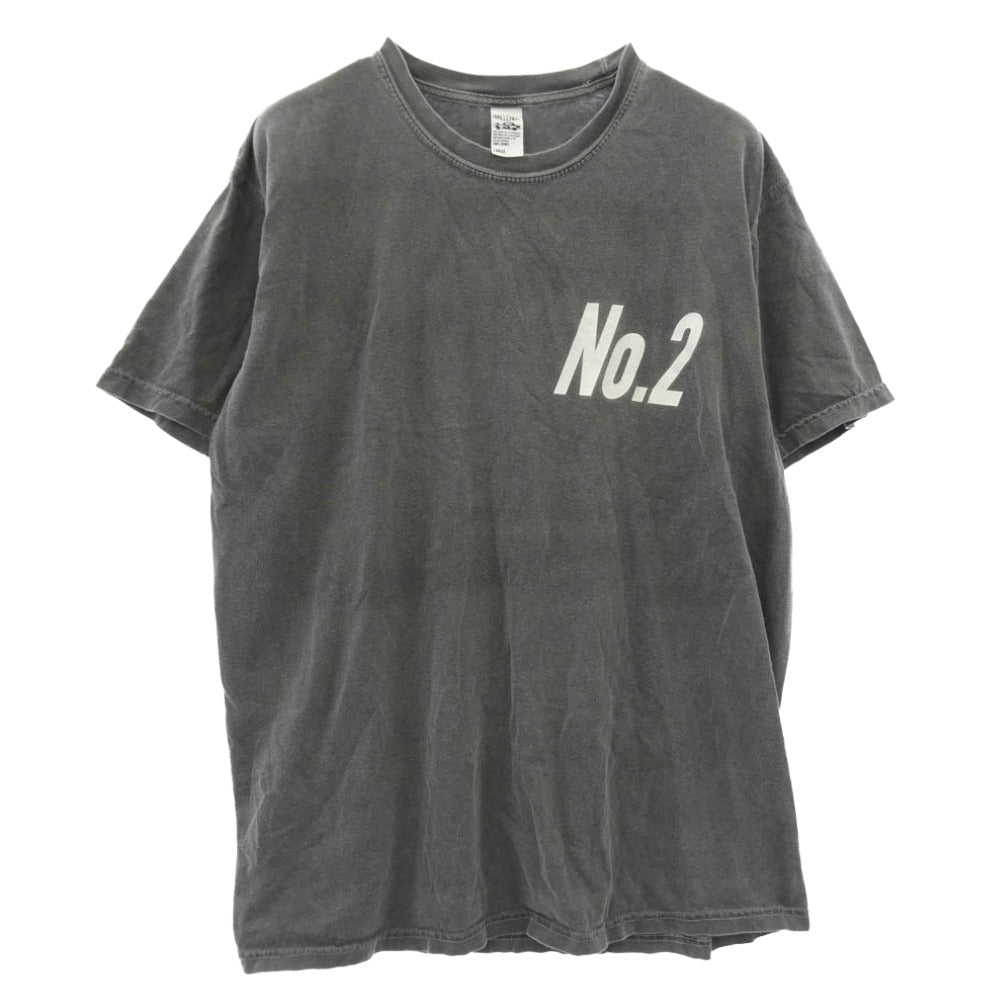 CHALLENGER チャレンジャー CLG-TS 021-050 蔦屋代官山限定 No.2 FIRE TEE ファイヤー 半袖 Tシャツ チャコール系 L【中古】