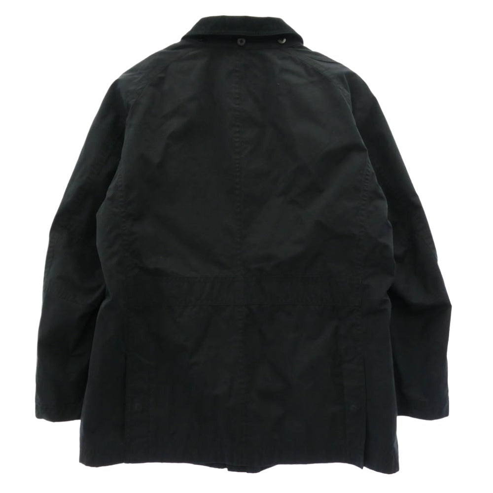 Mackintosh マッキントッシュ G1F20-210-09 ウールライナー付き 裏地チェック柄 襟コーデュロイ ジャケット ブラック系 L【中古】