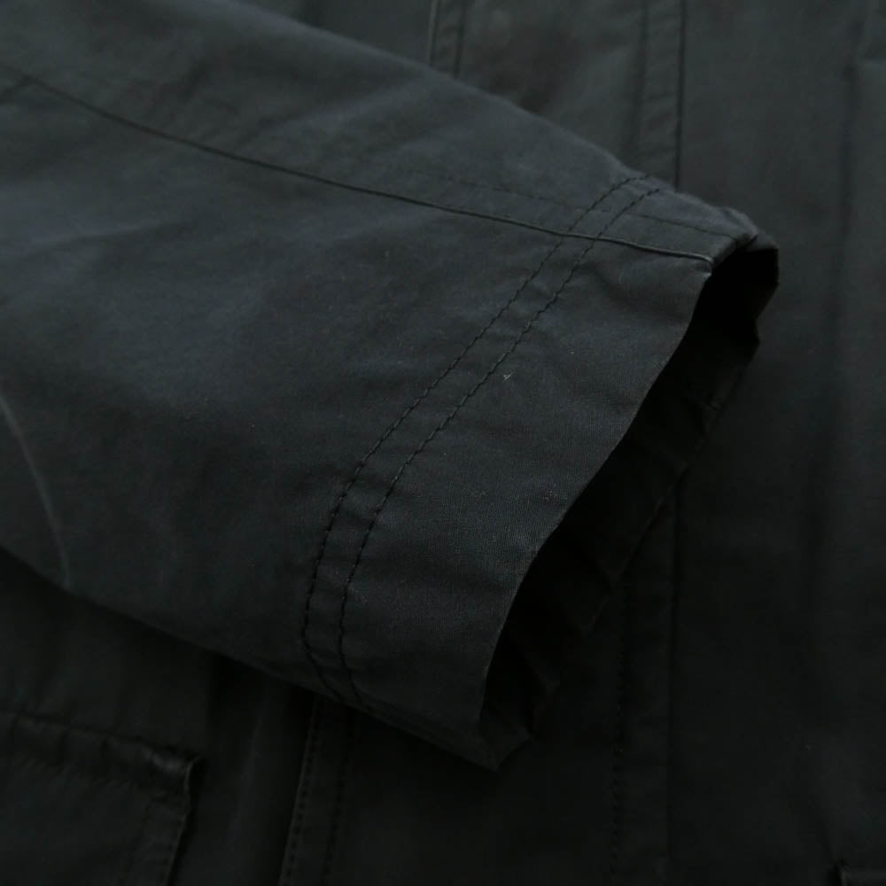 Mackintosh マッキントッシュ G1F20-210-09 ウールライナー付き 裏地チェック柄 襟コーデュロイ ジャケット ブラック系 L【中古】