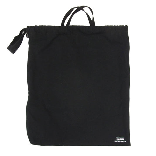 GRAPHPAPER グラフペーパー × ERA. Cooking Coat Bag 巾着 コートバッグ ブラック系【中古】