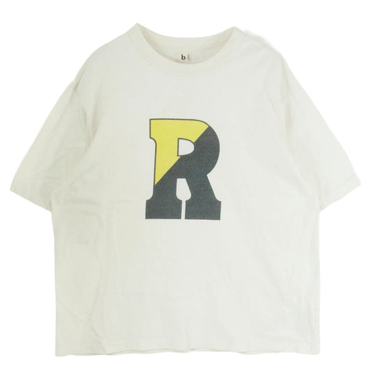 blurhms ブラームス 24SS bROOTS24S27 ROOTSTOCK ルーツストック 半袖Tシャツ プリントTシャツ オフホワイト系 3【中古】