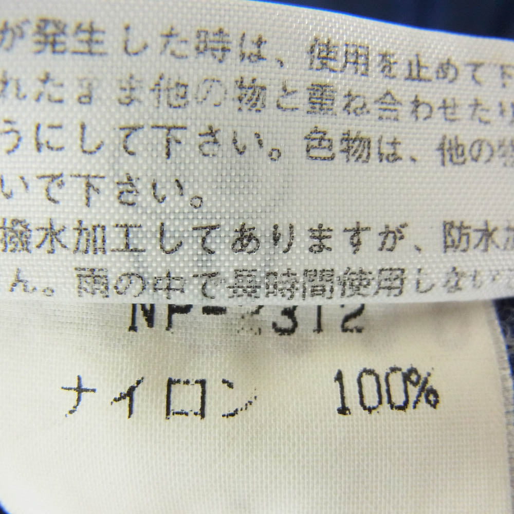 THE NORTH FACE ノースフェイス NP-2312 90s COMPACT ANORAK コンパクト アノラック ナイロンジャケット ネイビー系 L【中古】