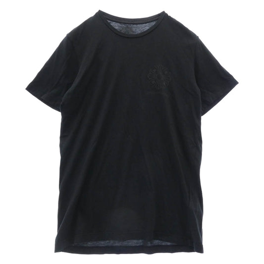 CHROME HEARTS クロムハーツ（原本無） CH PLUS CHプラス プリント 半袖 Tシャツ カットソー ブラック系 サイズ表記無し【中古】