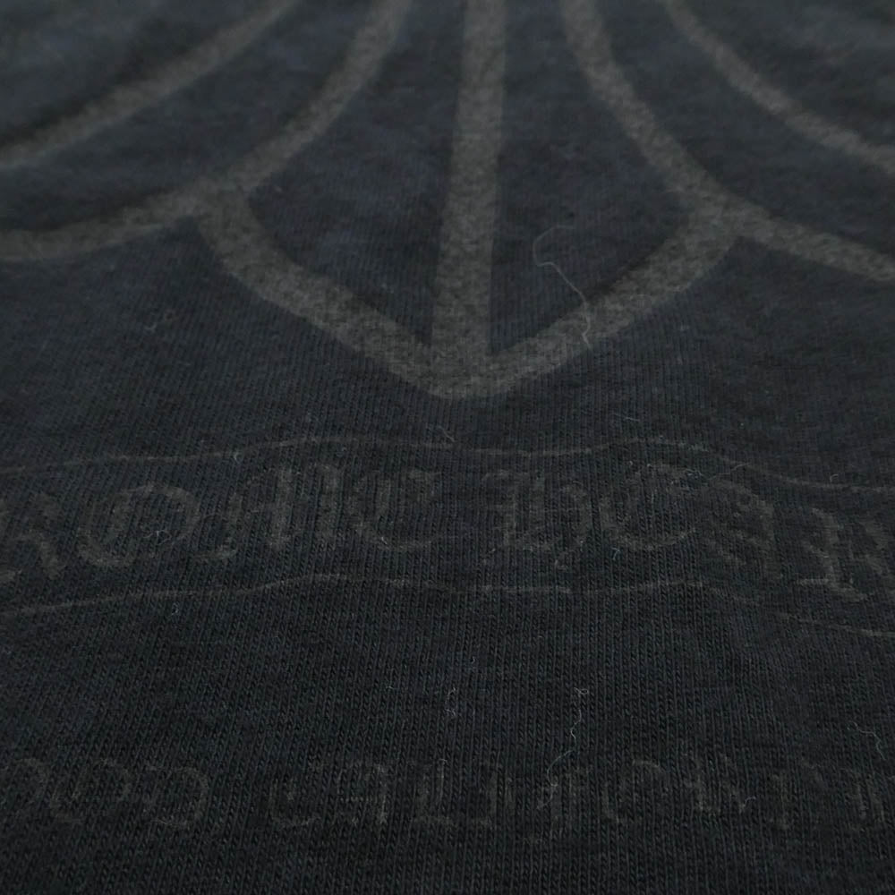 CHROME HEARTS クロムハーツ（原本無） CH PLUS CHプラス プリント 半袖 Tシャツ カットソー ブラック系 サイズ表記無し【中古】