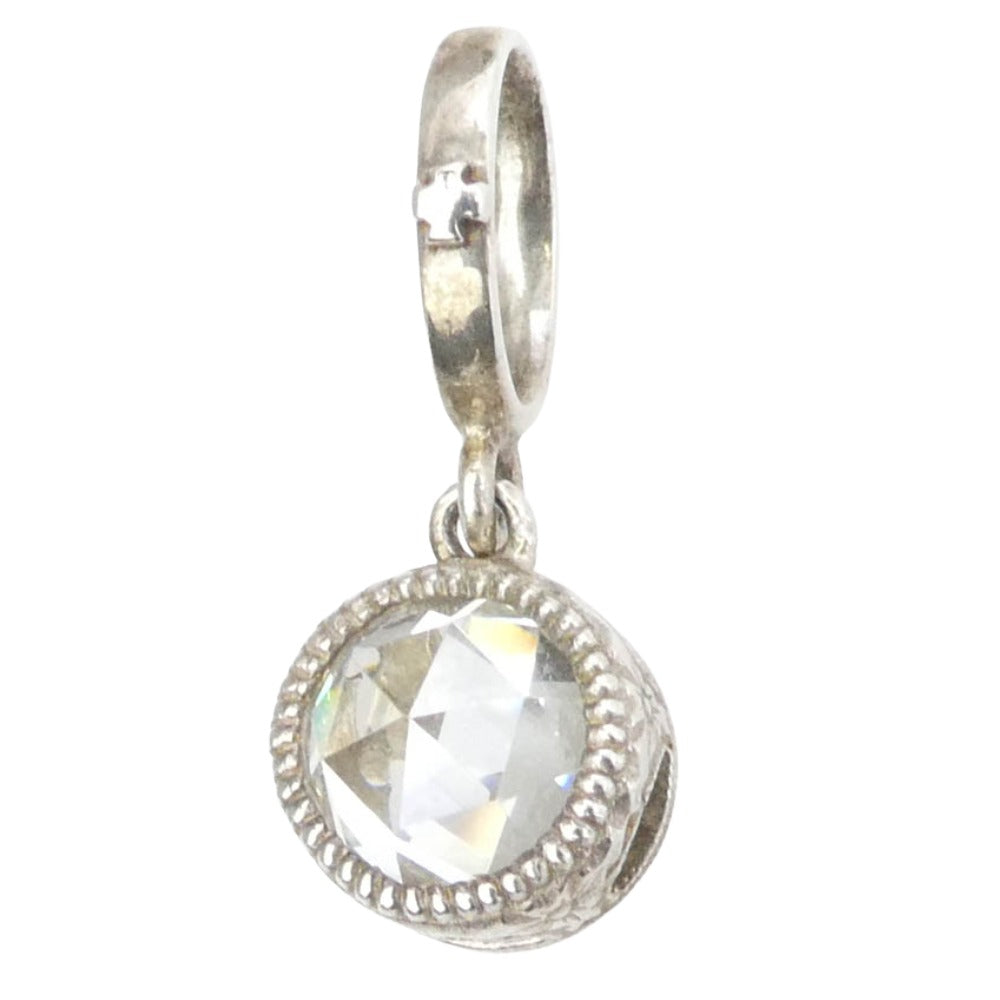 Loree Rodkin ローリーロドキン ジルコニア ペンダントトップ シルバー系【中古】
