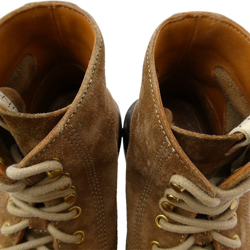 VISVIM ビズビム VIRGIL BOOTS FOLK レースアップ ブーツ ブラウン系 不明【中古】