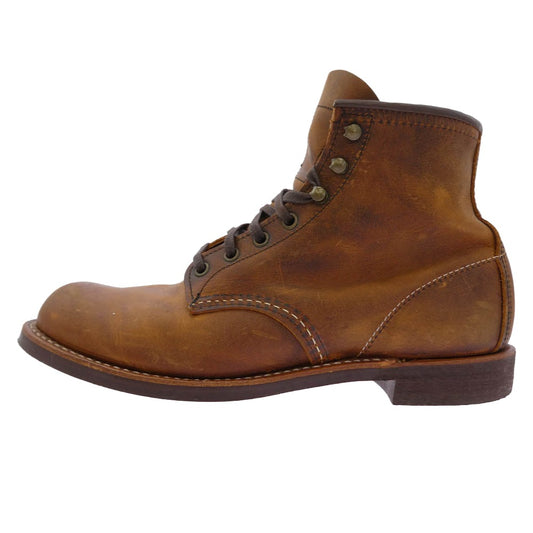 RED WING レッドウィング 3343 BLACKSMITH ブラックスミス レースアップ レザー ブーツ ブラウン系 27.5cm【中古】