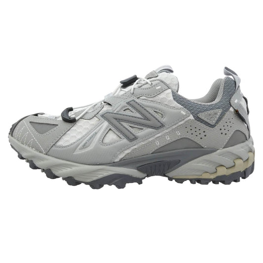 NEW BALANCE ニューバランス 23AW ML610XA 610 GORE-TEX Grey ゴアテックス グレー ローカット ランニング スニーカー グレー系 ホワイト系 24.5cm【極上美品】【中古】