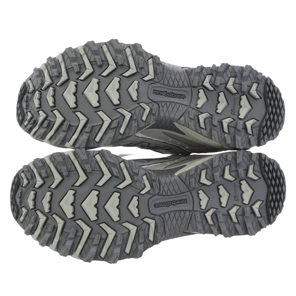 NEW BALANCE ニューバランス 23AW ML610XA 610 GORE-TEX Grey ゴアテックス グレー ローカット ランニング スニーカー グレー系 ホワイト系 24.5cm【極上美品】【中古】