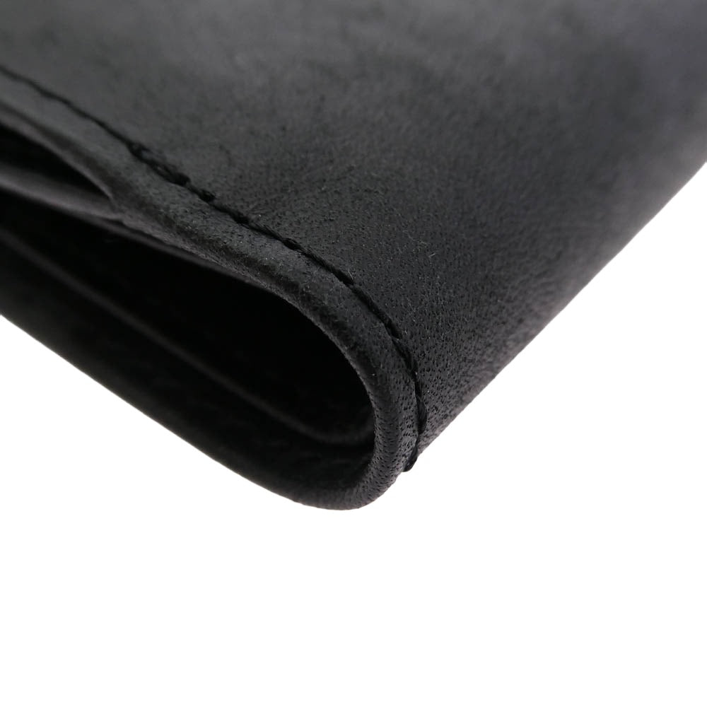 シーサー Integral インテグラル プエブロレザー 二つ折り財布 ブラック系 ブラウン系【中古】