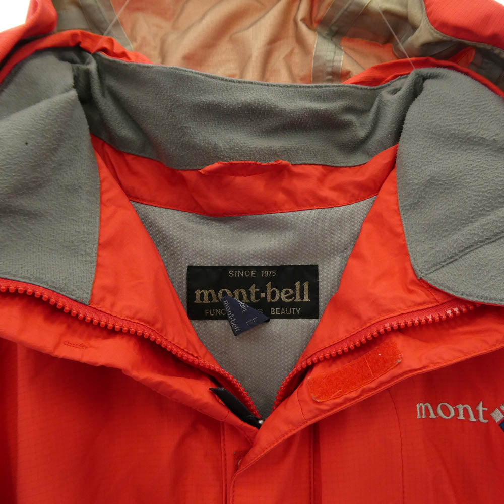 mont-bell モンベル 1102290 ドロワットパーカー GORE-TEX ゴアテックス シンサレート フーディー ジャケット レッド系 XL【中古】