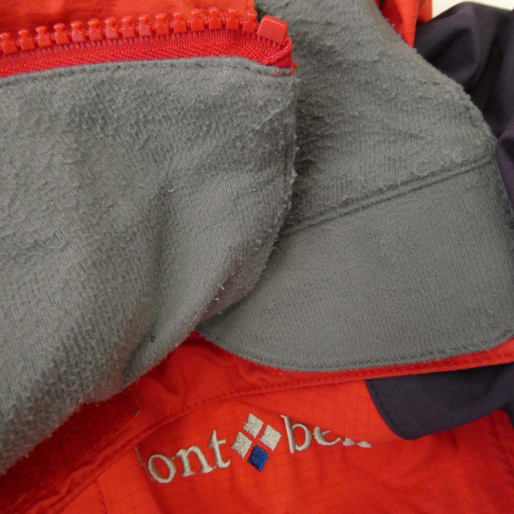 mont-bell モンベル 1102290 ドロワットパーカー GORE-TEX ゴアテックス シンサレート フーディー ジャケット レッド系 XL【中古】