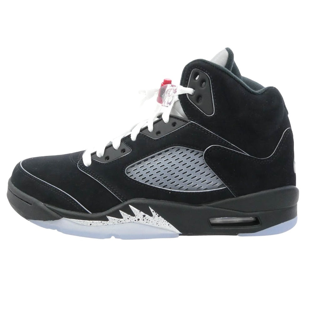 NIKE ナイキ HF3975-001 【フェイクバスターズ鑑定済】 AIR JORDAN 5 RETRO OG エアジョーダン5 レトロ OG Black Metallic Reimagined ブラックメタリック リイマジンド スニーカー ブラック系 28cm【新古品】【未使用】【中古】